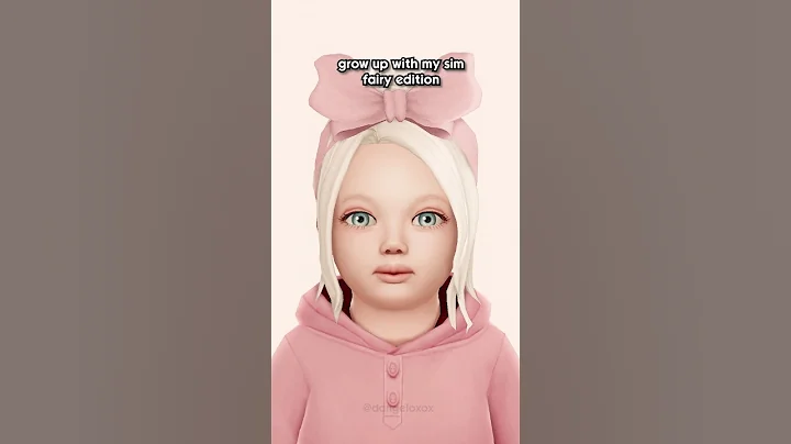 grow up with my sim FAIRY edition 🧚| the sims 4 #sims #thesims4 #sims4 #shorts