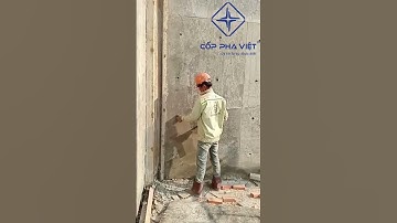 Ứng dụng ghép cột, ghép vách đổ bê tông bằng ty ren tán chuồn CỐP PHA VIỆT