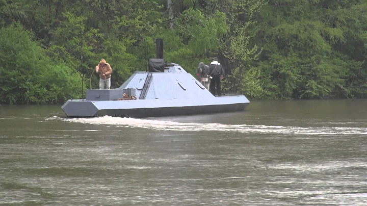 CIVIL WAR RAM CSS ALBEMARLE LANDS IN WILLIAMSTON
