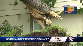 Strong storms rip through Kansas and Missouri overnight Sunday