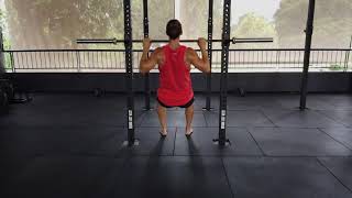 Barbell Assisted Pull Up| Pull Up Progressions | How to do a Pull Up