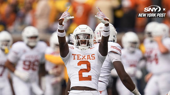 The Longhorns blow out the defending national champion Wolverines in a statement win