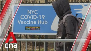 New york is accelerating its covid-19 vaccination programme. people
over the age of 65, teachers and transit workers are among those who
now eligible to ...