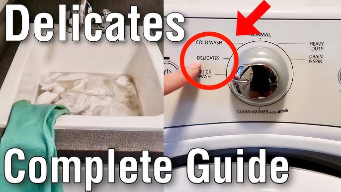 hand washing delicate fabric linen bag tutorial