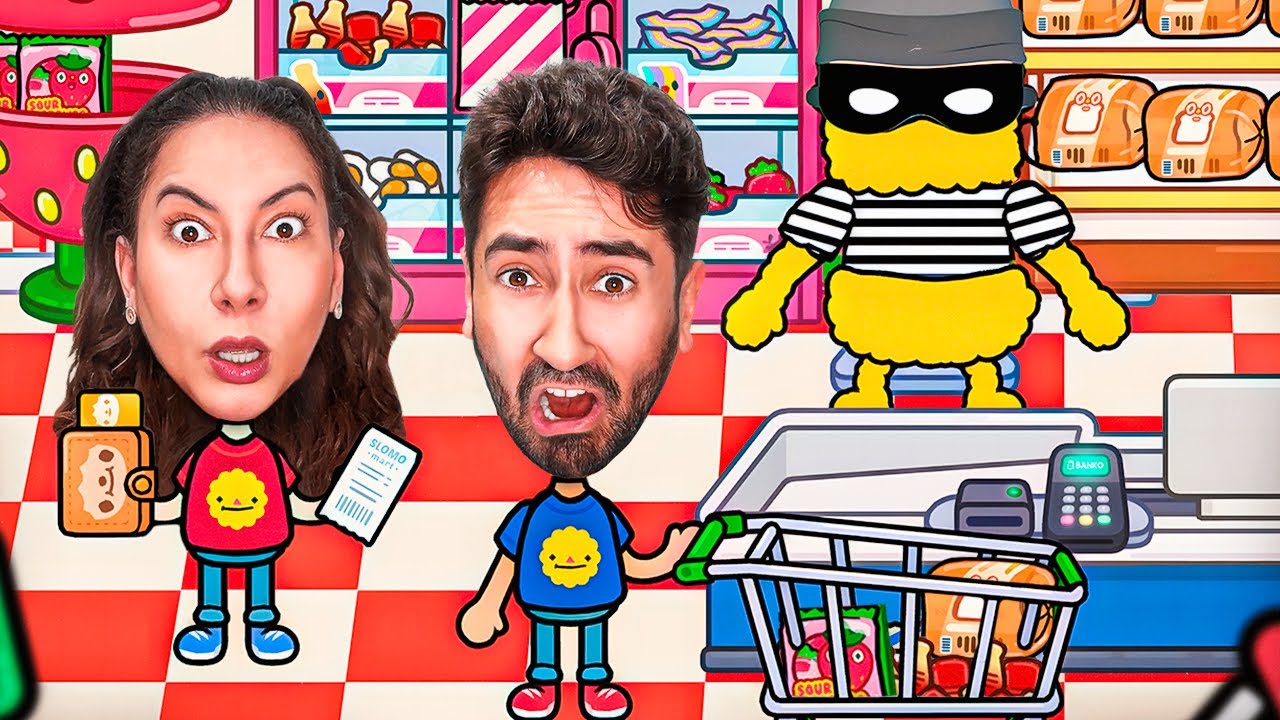 FUI ROUBADO NO SUPERMERCADO DO TOCA LIFE WORLD *Toca Boca