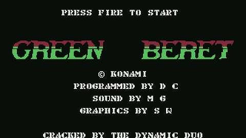 c64 music - Green Beret by Martin Galway