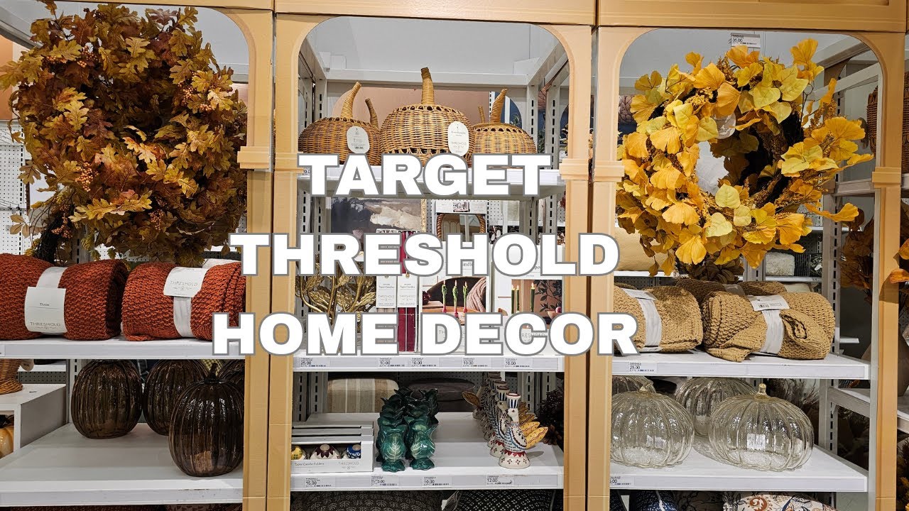 TARGET Threshold/Threshold + Studio McGee Home Decor Fall 2025