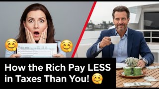 How Billionaires Pay Less in Taxes Than You Do 😱 | The Hidden Tax Loopholes of the Ultra-Rich 🇺🇸