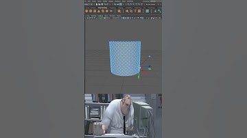 Noob Vs pro Artist: Making Diamond Pattern Knurling #mayatutorial #mayatips #3dtips #shorts