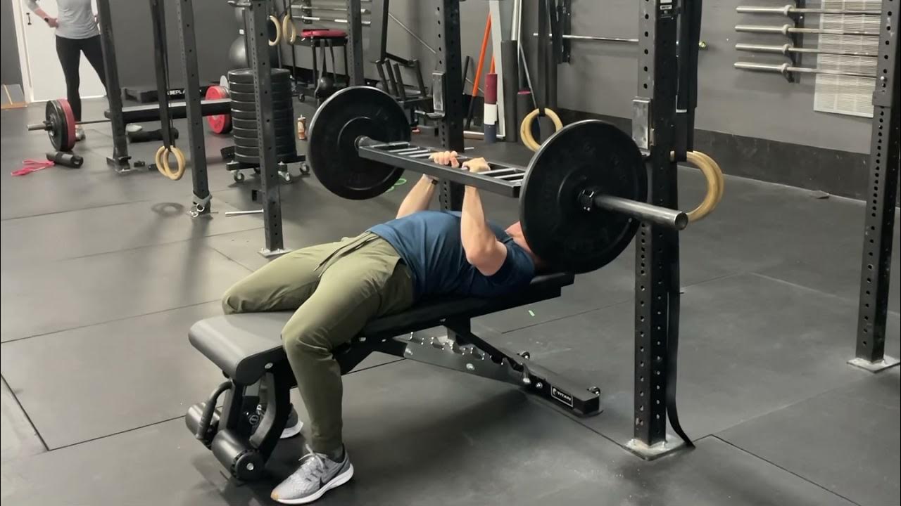 Close Grip Swiss Bar Bench Press YouTube