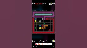Flow Free 10x10 Level 148 #flowfree #level148 #8x8 #6x6 #7x7 #8x8 #mania #9x9 #10x10