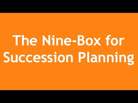 Using the Nine Box for Succession Planning - A 3-Minute Crash Course