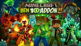 Minecraft Ben 10 mod download || MCPE Ben 10 addon 1.21+ latest version v3 screenshot 3
