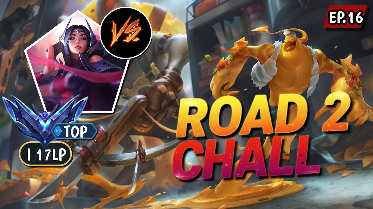 C'EST LITTERALEMENT POUR CA QUE JE SUIS FAIT ! Zac Top vs Irelia ROAD2CHALL Ep16