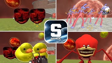 NEW UPDATE 3.1.23 Sandbox In Space - Too Much Nextbots Gameplay