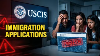⚠️USCIS FREEZES Green Card & Asylum Cases | Thousands Left Waiting in Silence