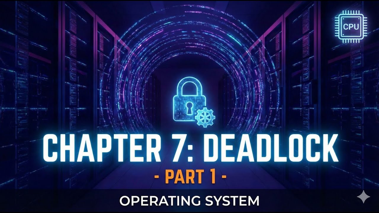Chapter 7 ( Deadlock ) - Part 1 - Operating System - YouTube