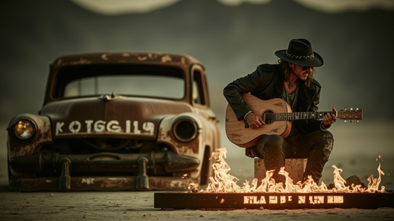 Desert Rock Odyssey - Psychedelic Journey Music | Cinematic Road Trip Vibes