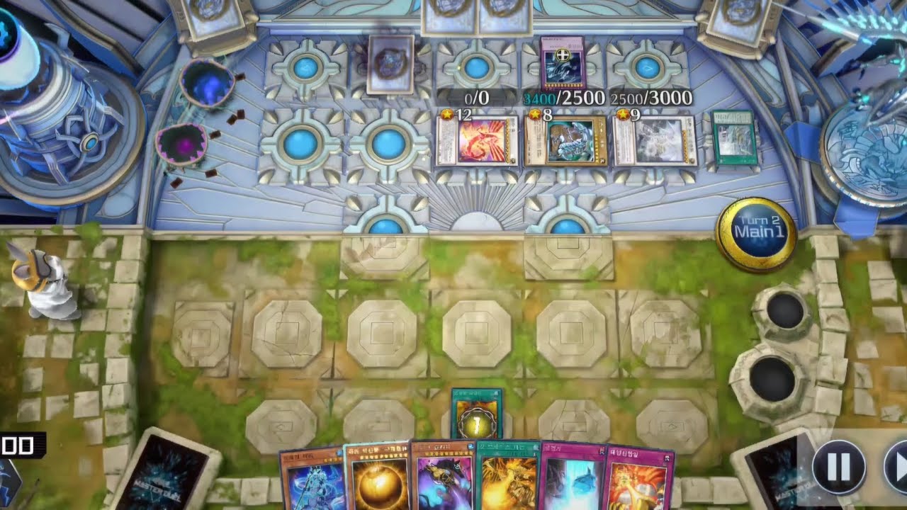 신의 카드 vs 신에 필적하는 카드 