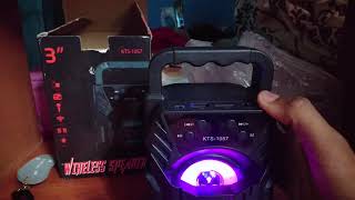 How To Use Kts 1057 Speaker