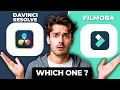 DaVinci Resolve vs Filmora Comparison | Best Video Editing Software 2025