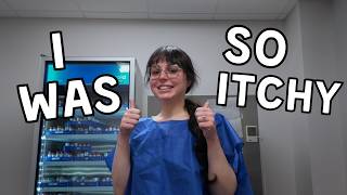 nyc bookish & beauty life | allergy patch testing, giant costco racoon, halloween prep