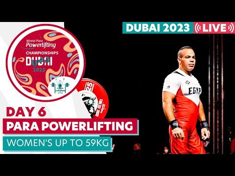 Day 6 | Men's Up to 59kg | Group A | Dubai 2023 World Para Powerlifting World Championships