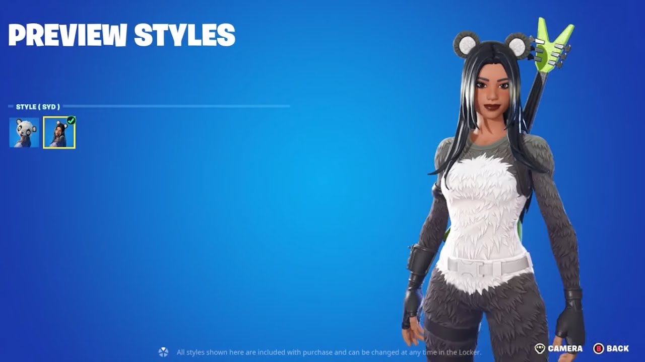 Fortnite Item Shop (Syd style) Panda Team Leader And Gameplay - YouTube