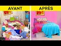 TRANSFORMATION EXTRÊME D'UNE CHAMBRE || IDÉES DE DESIGN COOL POUR TA MAISON