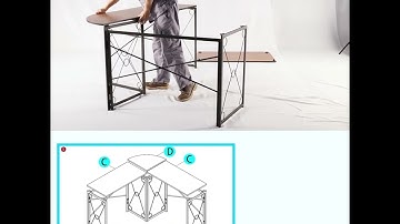 VECELO L-Shaped Corner Computer Home Office Desk