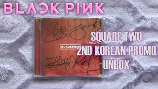 BLACKPINK - SQUARE TWO [UNBOXING] | Korean CD Promo SECOND SINGLE | USA FANBOY 🇺🇸