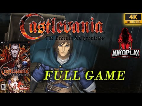 Castlevania: The Dracula X Chronicles - Full Game (TRUE ENDING), Longplay, 4K HD - No Commentary 📼