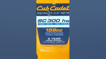 What Engine Is On This Cub Cadet?