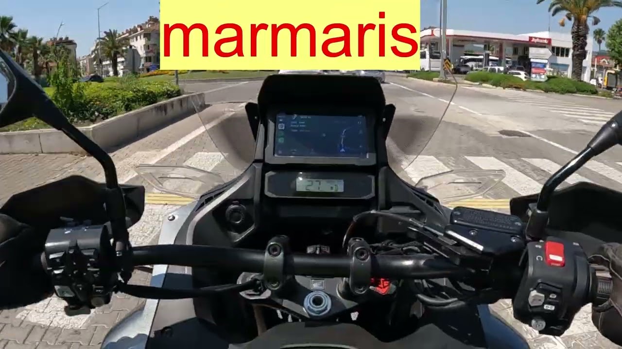 honda nt 1100 dct motosikletimle didimden marmarise  eşimle yolculuk
