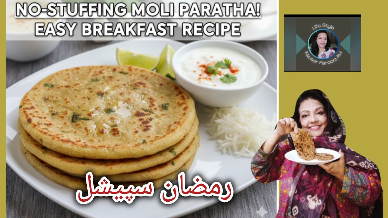 Crispy Grated Mooli Paratha with a twist 