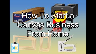 How To Start an Easy and Profitable Canvas Business From Home- | Tutorial | Costs | Profit | screenshot 3