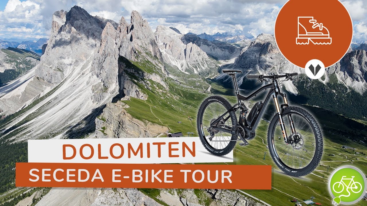 SO hast du die DOLOMITEN noch NIE erlebt! - SECEDA E-BIKE TOUR