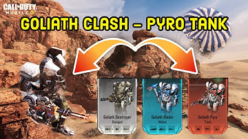 Goliath Clash - Pyro Tank Gameplay Multiplayer CODM Call of Duty Mobile