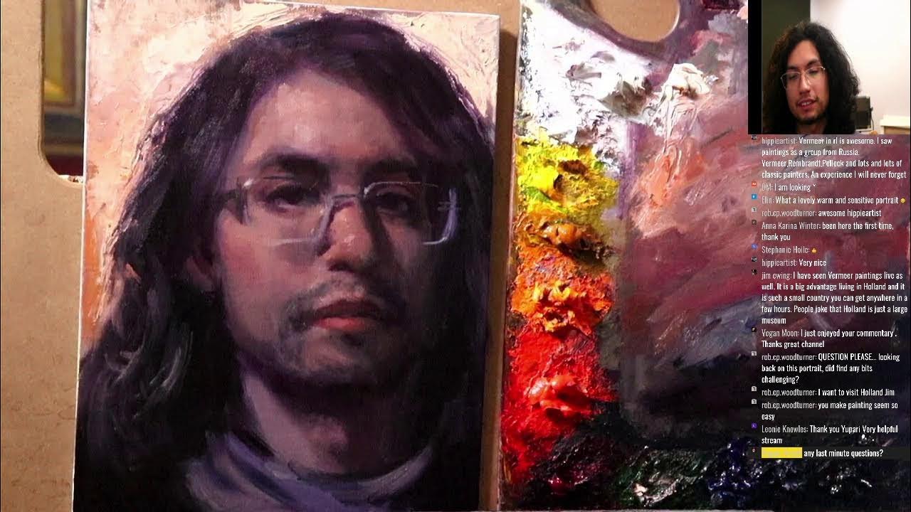 Portrait Painting Tutorial How To Use COLOR in OIL PAINTING YouTube