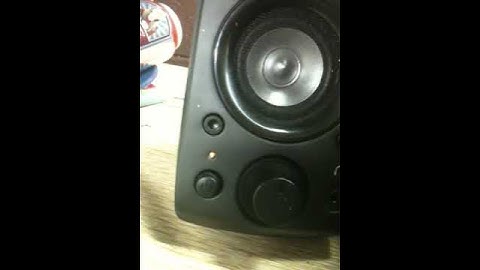 Logitech z506 power issue flashing light