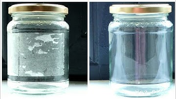 How To Remove Lable Glue or Sticker Glue From A Glass Jar | Easiest Way to Remove Labels From Jars