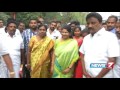 Clash between dmk cadres in meeting at nellai  news7 tamil