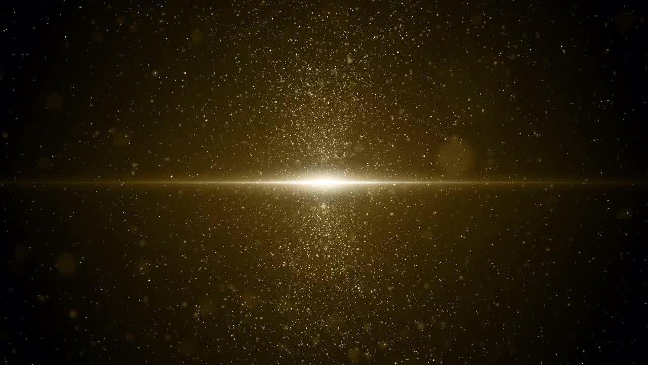 Gold Particles Background Loop Stock Motion Graphics YouTube