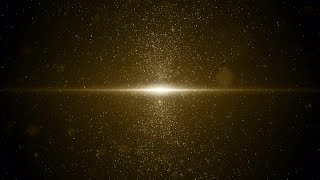 Gold Particles Background Loop Stock Motion Graphics