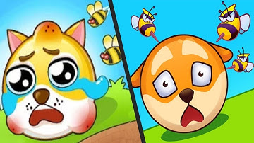 SAVE THE DOGE vs SAVE BALLS - Satisfying Double Mobile Gameplay New Levels Mega UPDATE ios APK