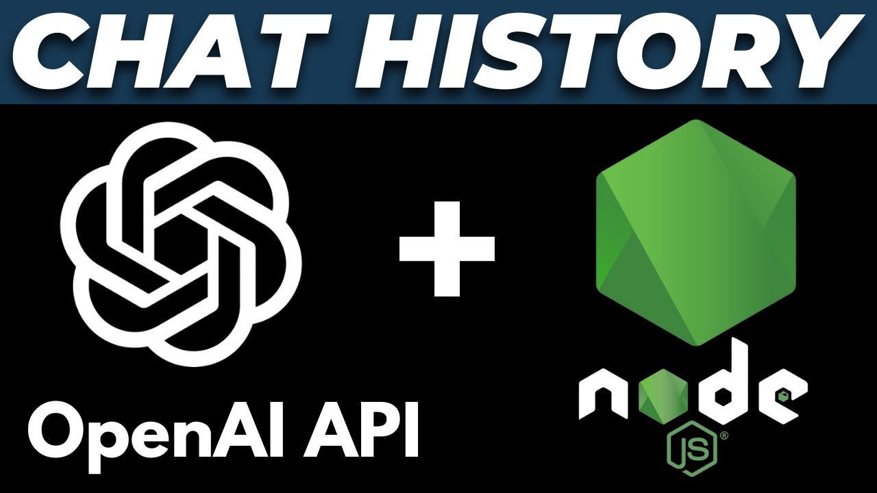 OpenAI API Chat History in Javascript Node JS FULL TUTORIAL - Remember ...