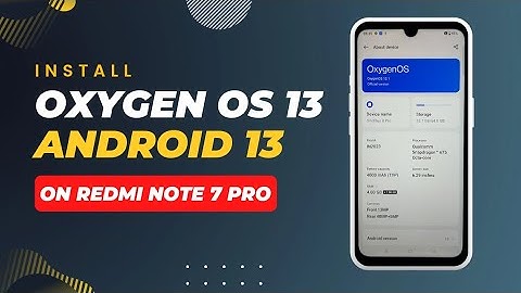 Install OnePlus 8 Pro Oxygen OS 13 ROM On Redmi Note 7 Pro || Android 13 ROM