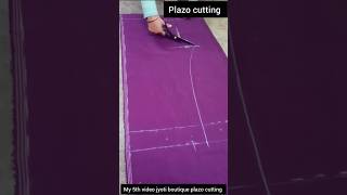 plazo cutting ✂️#fashion #viral #shortvideo #plazo