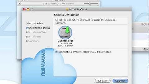 Zipcloud Tutorial: How to Install Zipcloud on a Mac
