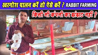 RABBIT FARMING।। खरगोश पालन ऐसे करें।khargosh palan kaise?।Rabbit Harvest। How to start Rabbite farm